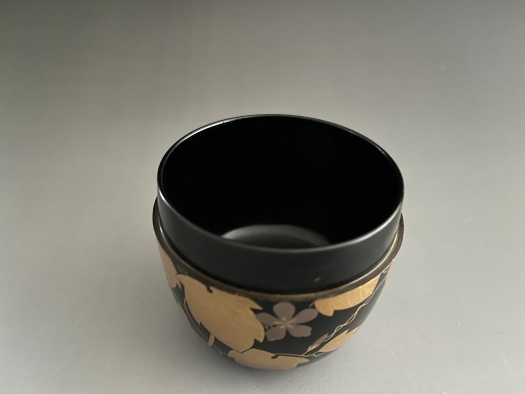 大棗中村宗悦夕顔蒔絵共箱